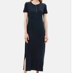 $175 Theory Cherryall sea slub dress NWT